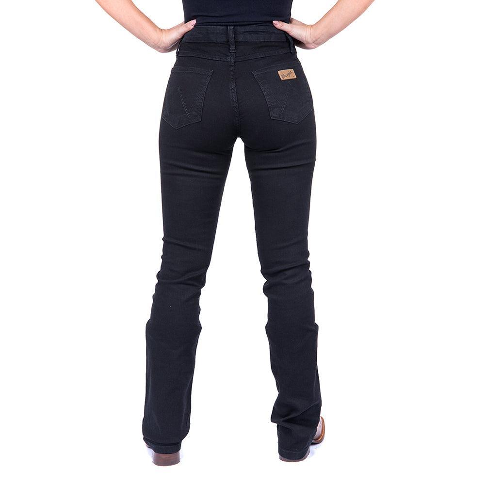 Calça Jeans Feminina Wrangler® Boot Cut Preta 19MX2BK60 - Strut