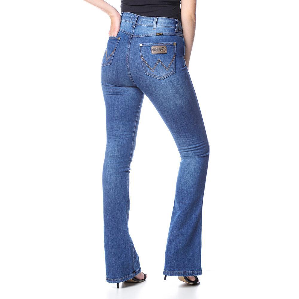 Calça Jeans Feminina Wrangler® Lycra Urbano Flare WF2046 - Strut