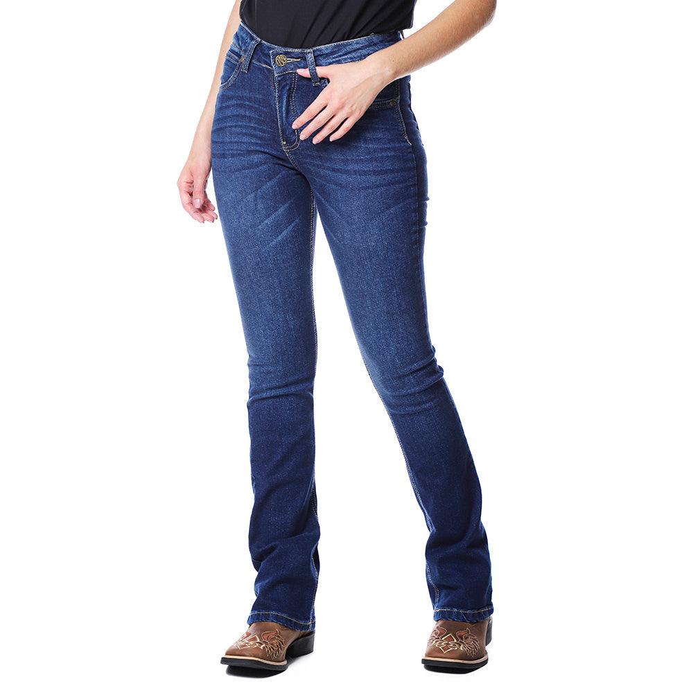 Calça Jeans Lycra Feminina Wrangler® Boot Cut 09MWZDS32 - Strut