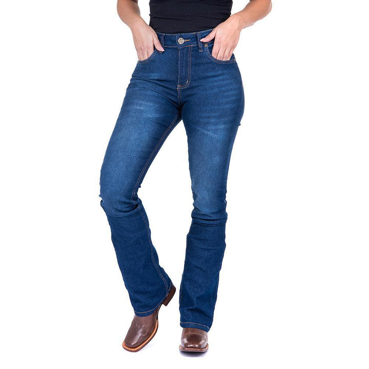 Calça Jeans Lycra Feminina Wrangler® Boot Cut 09MWZKM32 - Strut