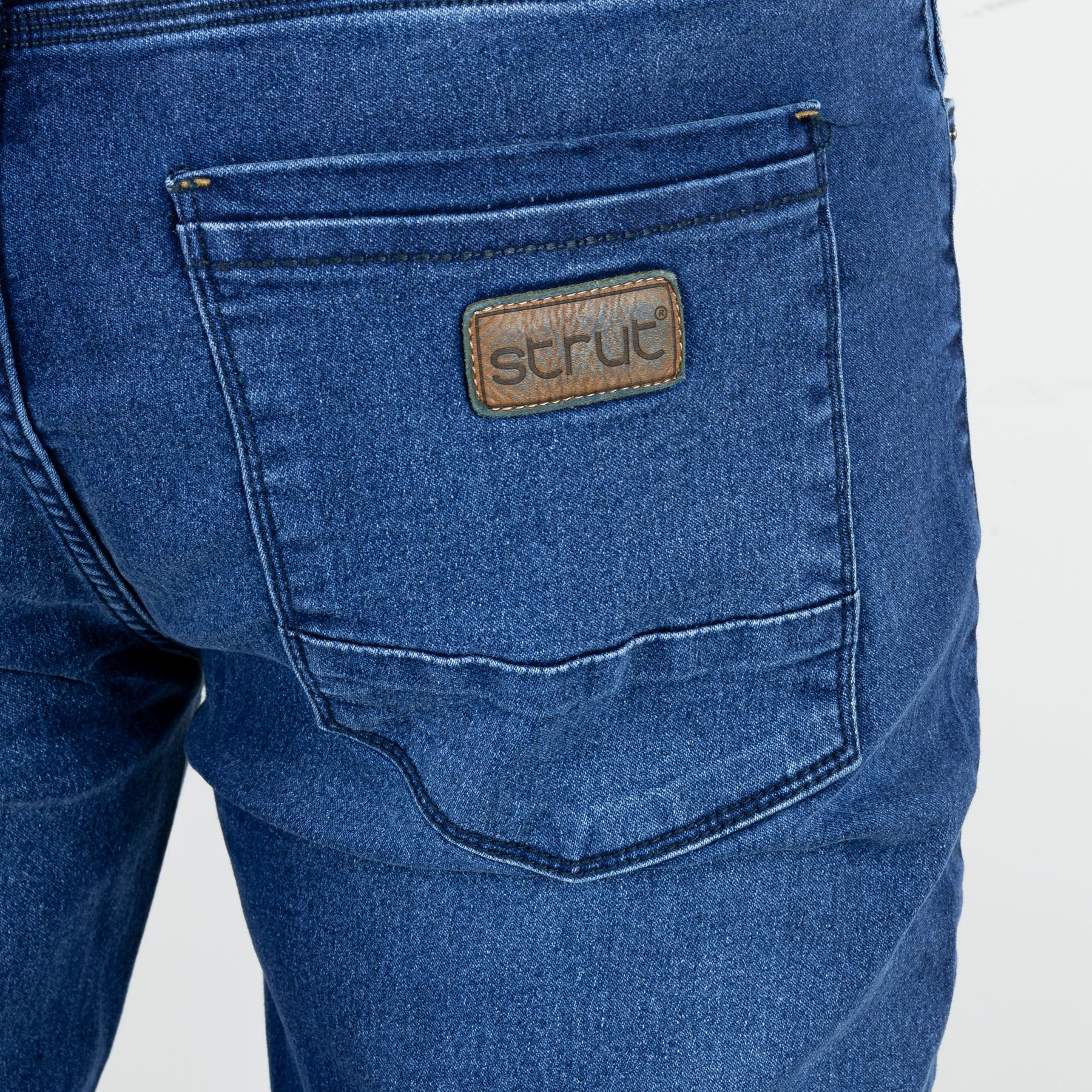 Calça Jeans Masculina Strut Slim Fit Super Stone