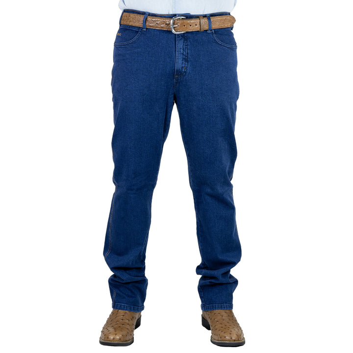 Calça Jeans Strut Country Tradicional Sobretinto Marinho - Strut