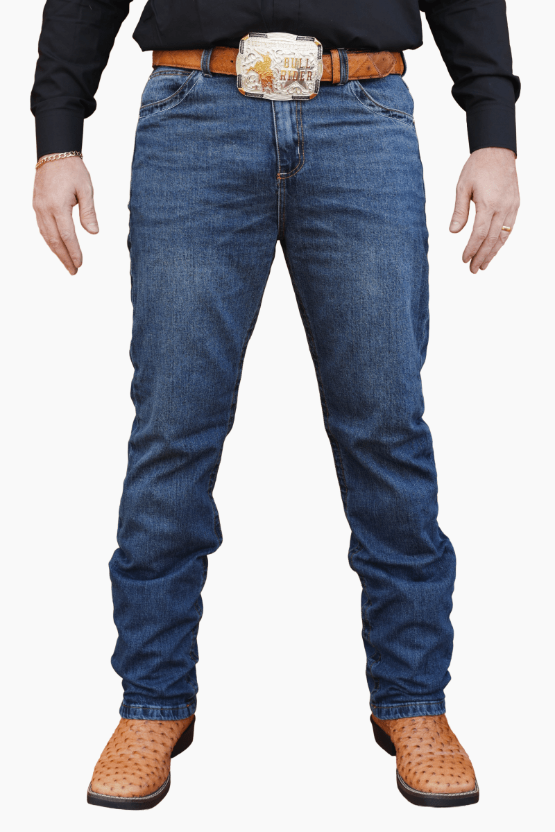 Calça Masculina Strut Bootcut Costura Larga - Stone - Strut