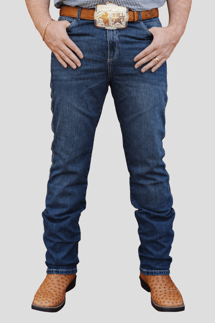 Calça Masculina Strut Bootcut Tradicional - Stone - Strut