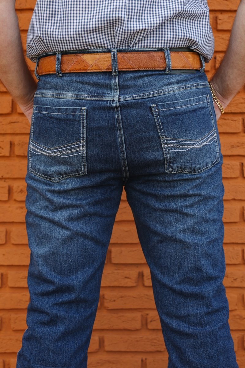 Calça Masculina Strut Bootcut Tradicional - Stone - Strut
