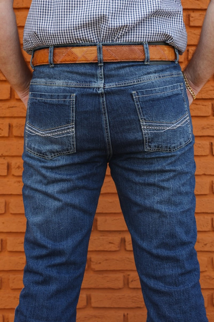 Calça Masculina Strut Bootcut Tradicional - Stone - Strut