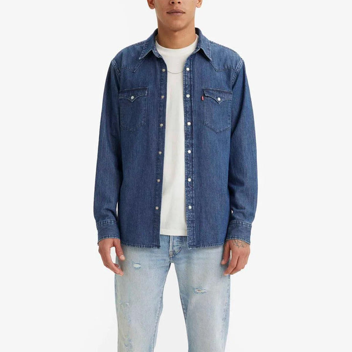 Camisa Jeans Levi's® Classic Western Standard Manga Longa - Strut