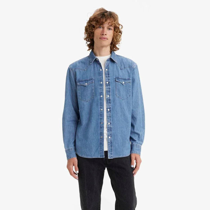 Camisa Jeans Levi's® Classic Western Standard Manga Longa - Strut