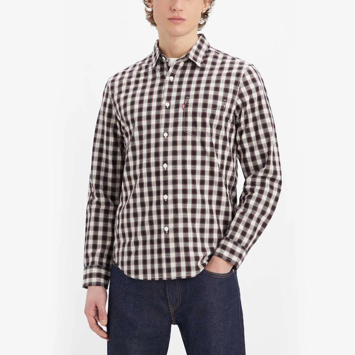 Camisa Levi's® Clássica Standard Xadrez Com Bolso - Strut