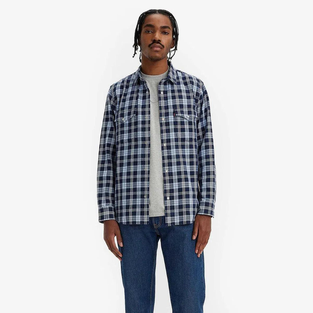 Camisa Levi's® Relaxed Fit Western Manga Longa Xadrez - Strut