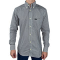 Camisa Masculina Manga Longa Strut Xadrez Preto e Cinza - Strut