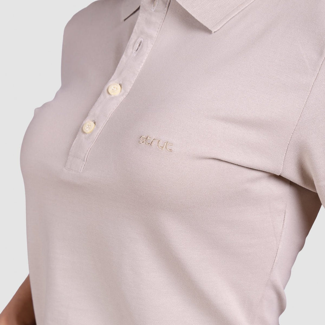 Camisa Polo Feminina Algodão Pima - Diamante - Strut