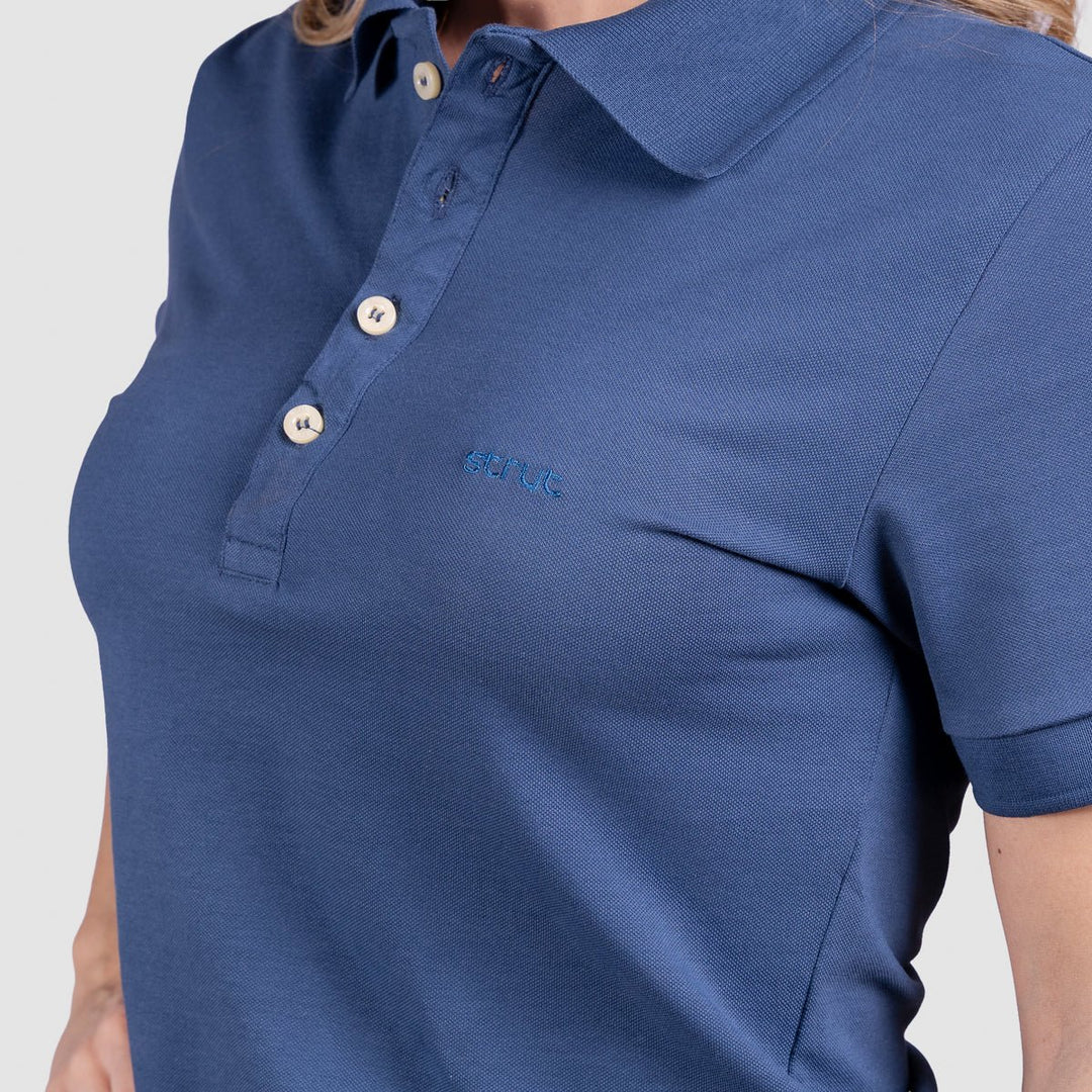Camisa Polo Feminina Algodão Pima - Poder - Strut