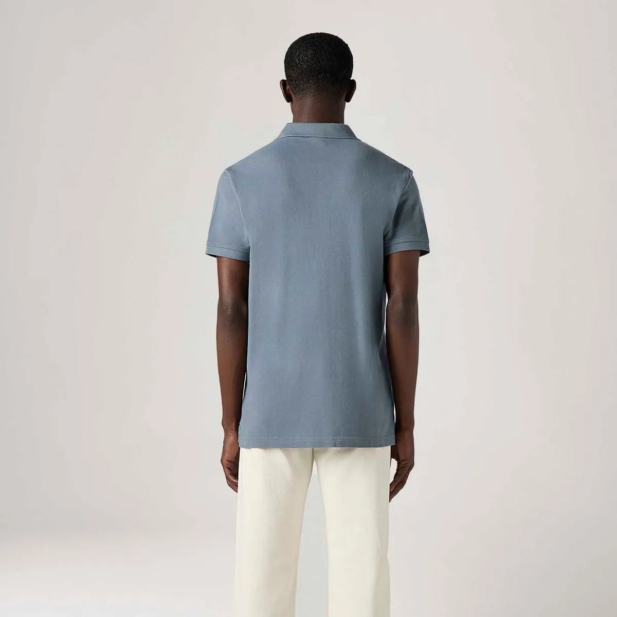 Camisa Polo Levi's Housemark Azul Manga Curta - Strut