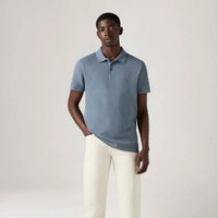 Camisa Polo Levi's Housemark Azul Manga Curta - Strut