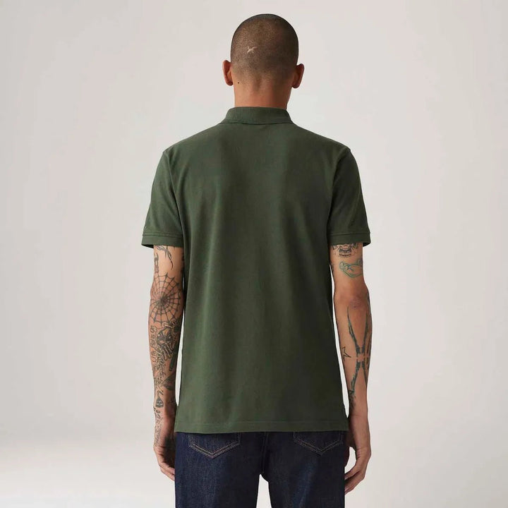 Camisa Polo Levi's Housemark Verde Manga Curta - Strut
