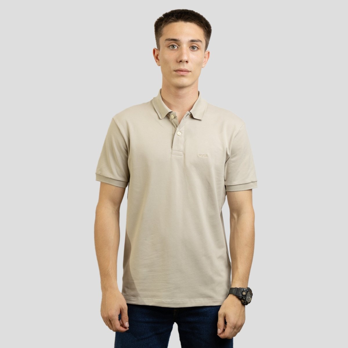 Camisa Polo Masculina Algodão Pima - Diamante - Strut