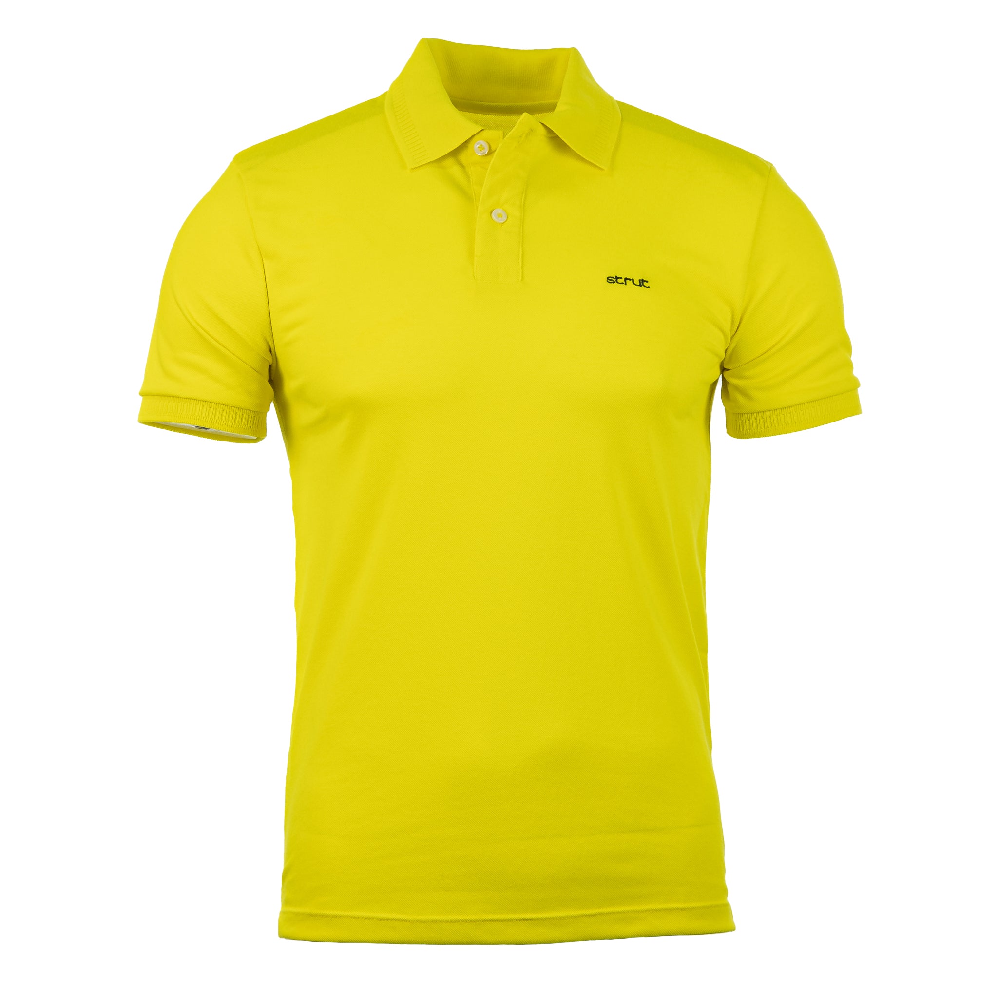 Camisa Polo Masculina Strut Amarela - Strut