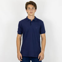 Camisa Polo Strut Masculina Piquet Azul Marinho - Strut
