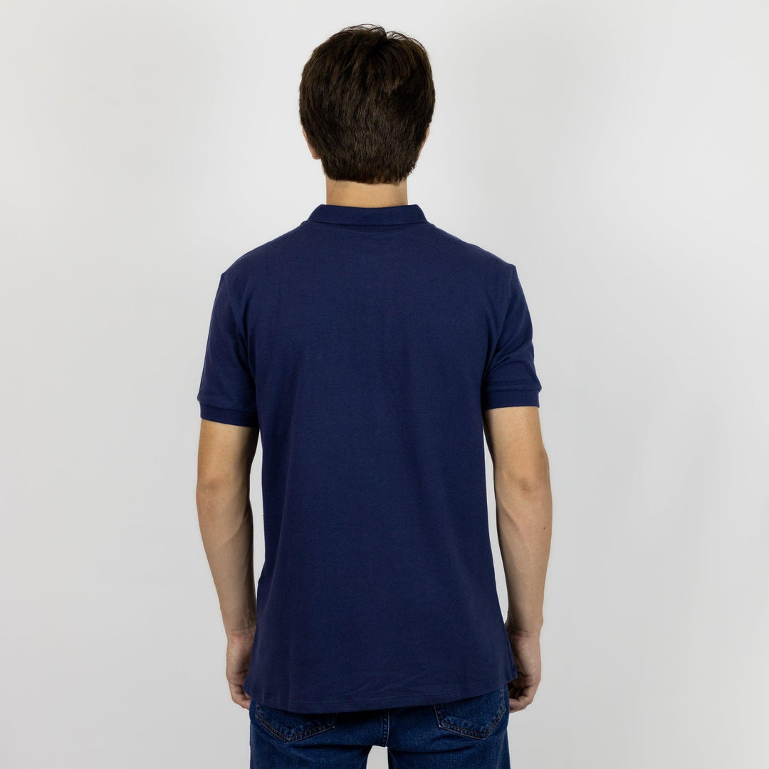 Camisa Polo Strut Masculina Piquet Azul Marinho - Strut