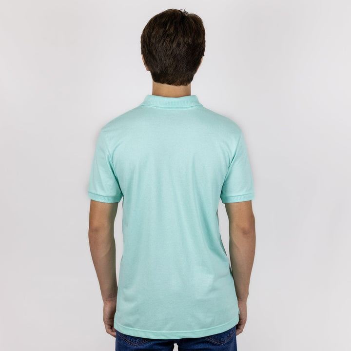 Camisa Polo Strut Masculina Piquet Verde Agua - Strut