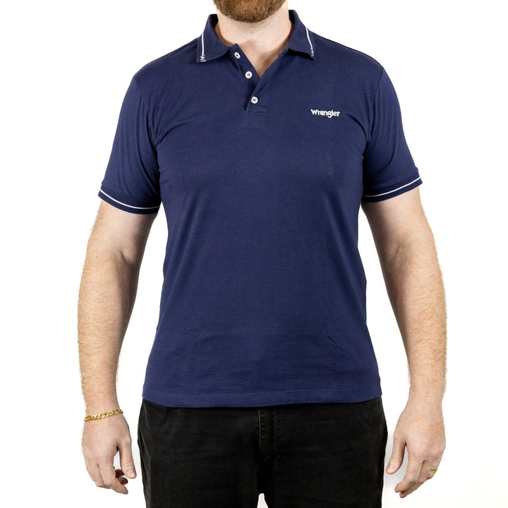 Camisa Polo Wrangler® Azul Marinho - Strut