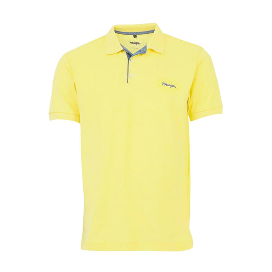 Camisa Polo Wrangler® Piquet Amarela - Strut