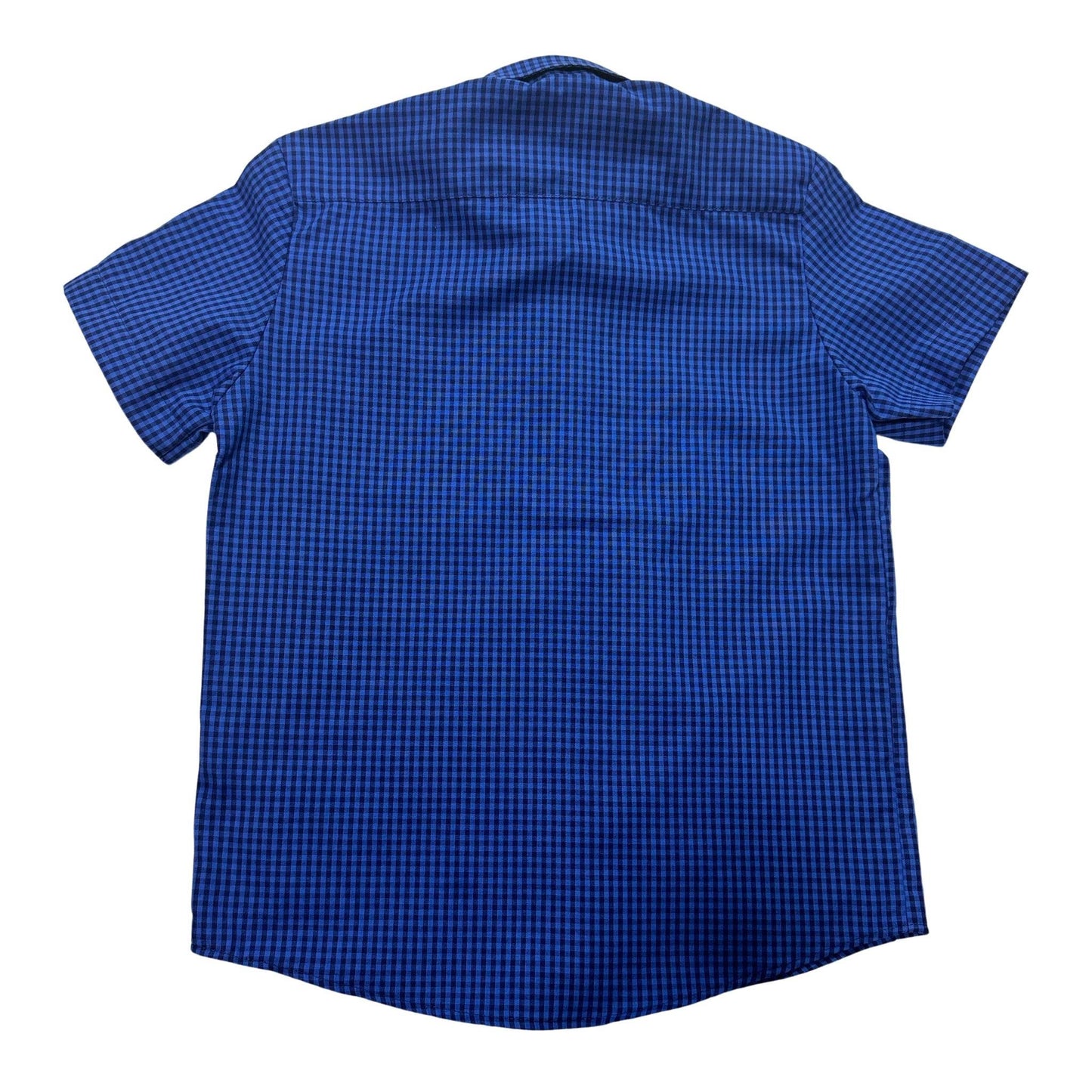 Camisa Xadrez Infantil Strut Manga Curta Azul Marinho - Strut