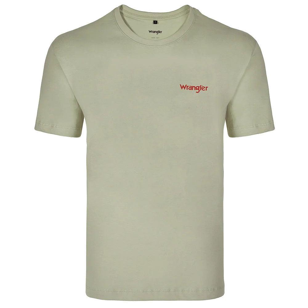 Camiseta Básica Masculina Wrangler® Areia WM5503AR - Strut