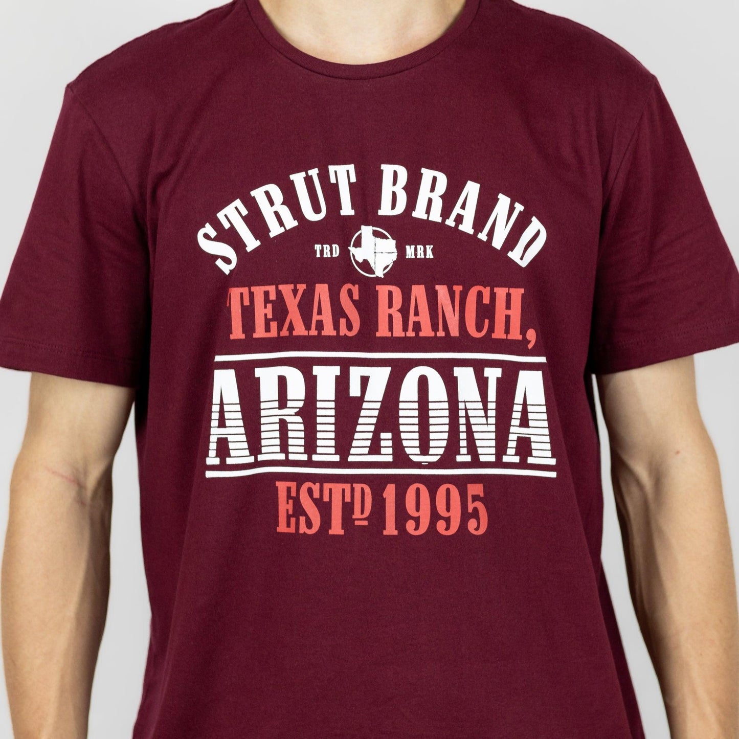 Camiseta Básica Strut Arizona Bordô - Strut