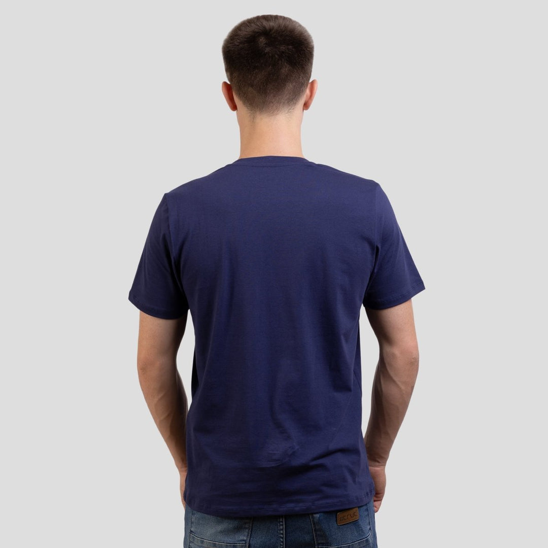 Camiseta Básica Strut Gola Careca Azul Marinho - Strut