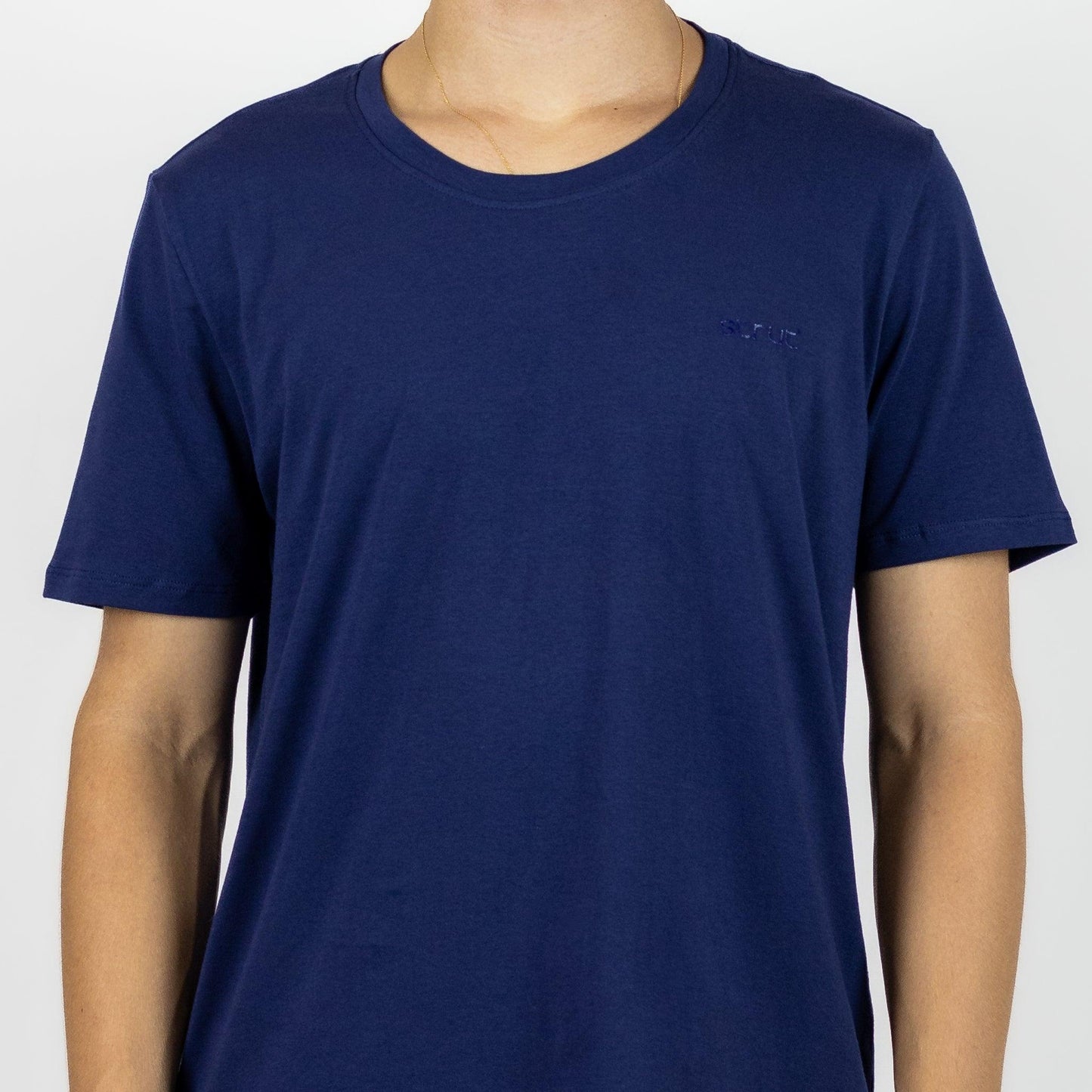 Camiseta Básica Strut Gola Careca Azul Marinho - Strut