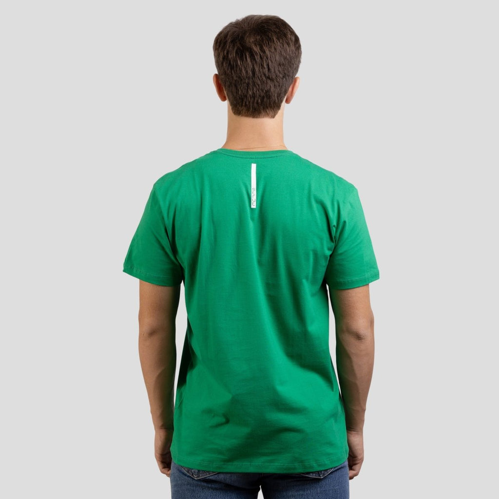 Camiseta Básica Strut Gola Careca Bandeira Texas Verde - Strut