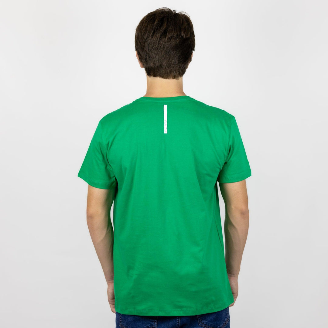 Camiseta Básica Strut Gola Careca Bandeira Texas Verde - Strut