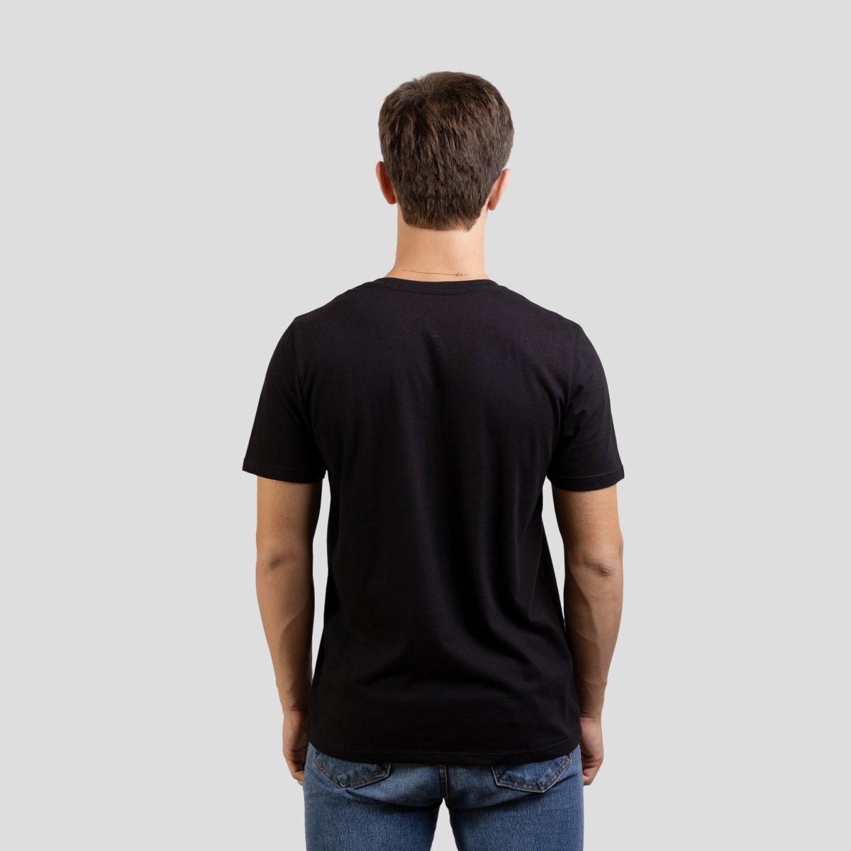 Camiseta Básica Strut Gola Careca Texas Preta - Strut