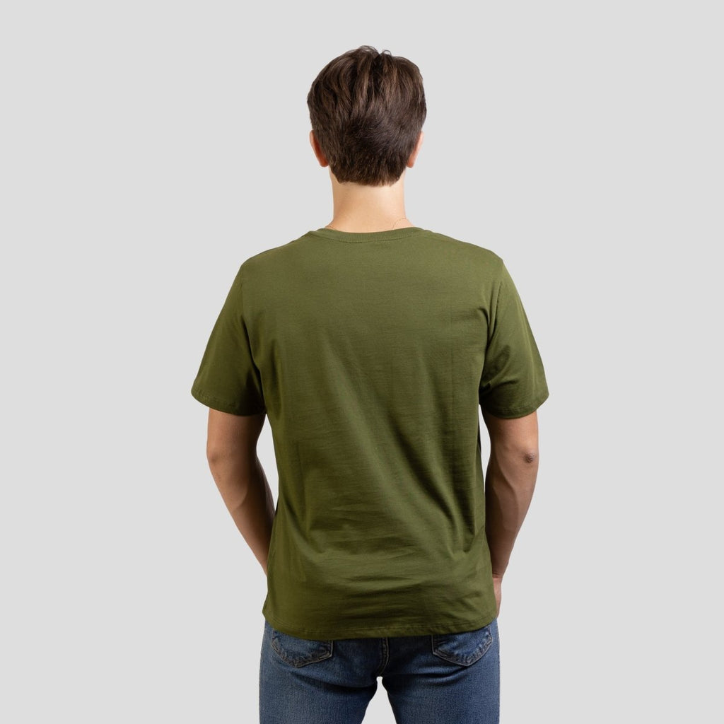 Camiseta Básica Strut Texas Runner Verde Militar - Strut