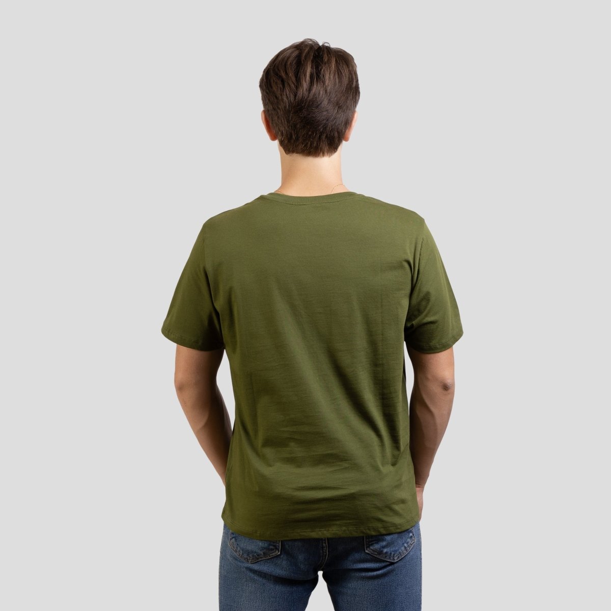Camiseta Básica Strut Texas Runner Verde Militar - Strut