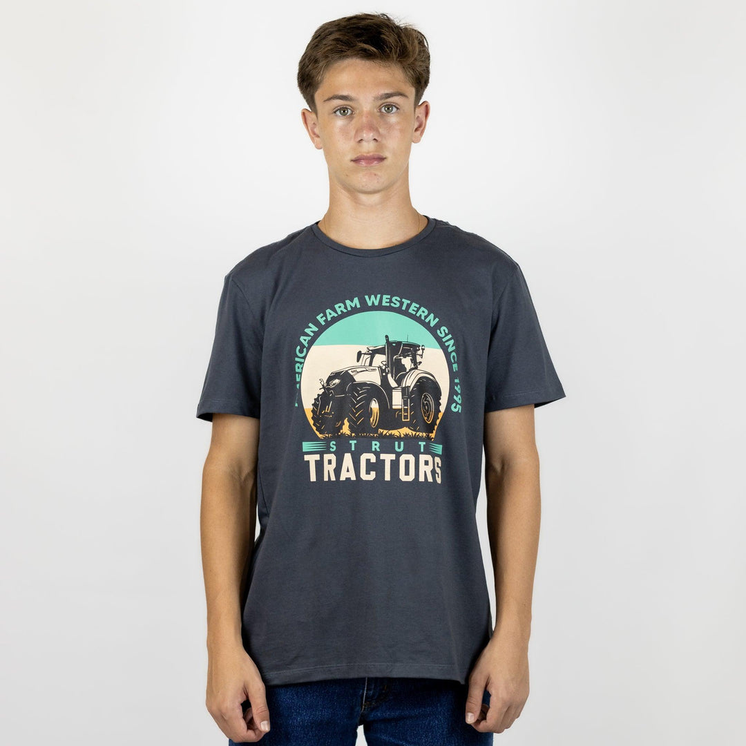 Camiseta Básica Strut Tractor Cinza - Strut