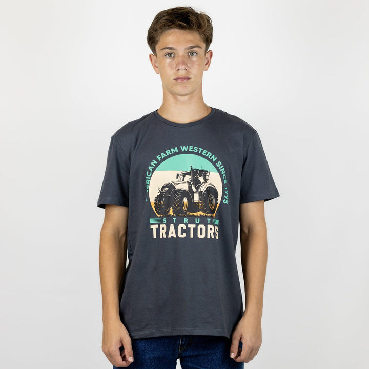 Camiseta Básica Strut Tractor Cinza - Strut