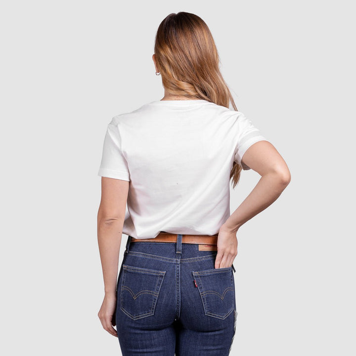 Camiseta Feminina Strut Algodão Pima - Off White - Strut