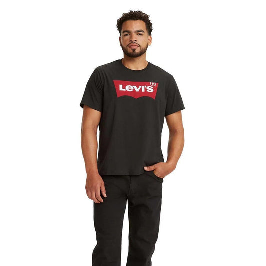 Camiseta Levi's® Graphic Set-In Neck Preta Manga Curta - Strut