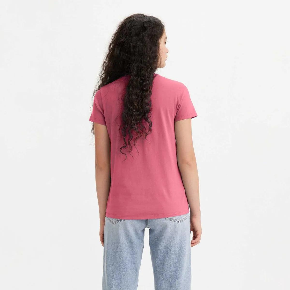 Camiseta Levi's® The Perfect Rosa Manga Curta - Strut