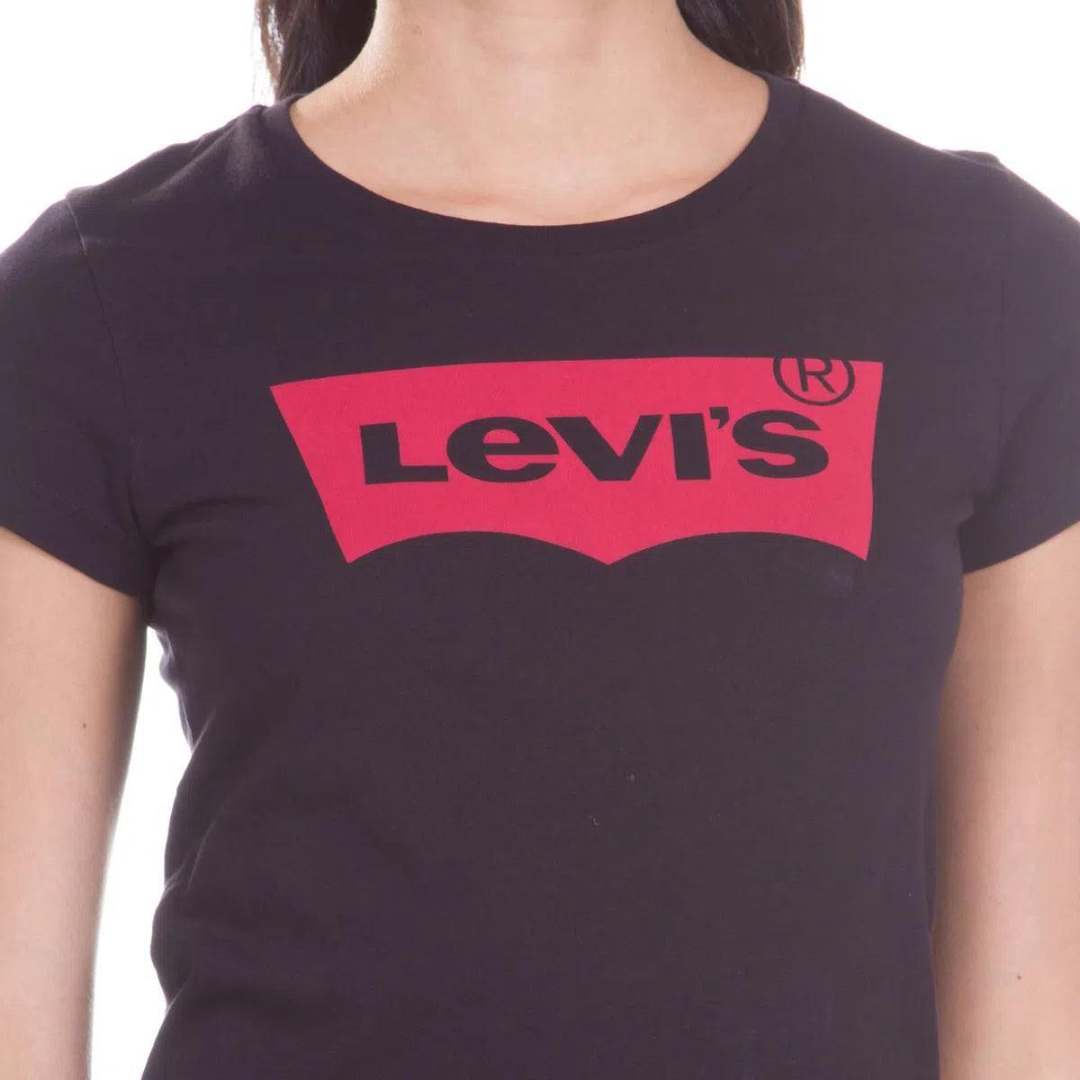 Camiseta Levi's® The Perfect Tee - Preta - Strut