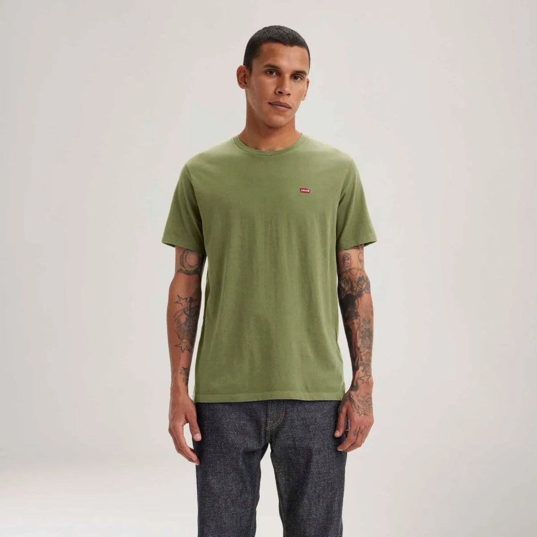 Camiseta Levis® Classic Housemark Verde Manga Curta - Strut