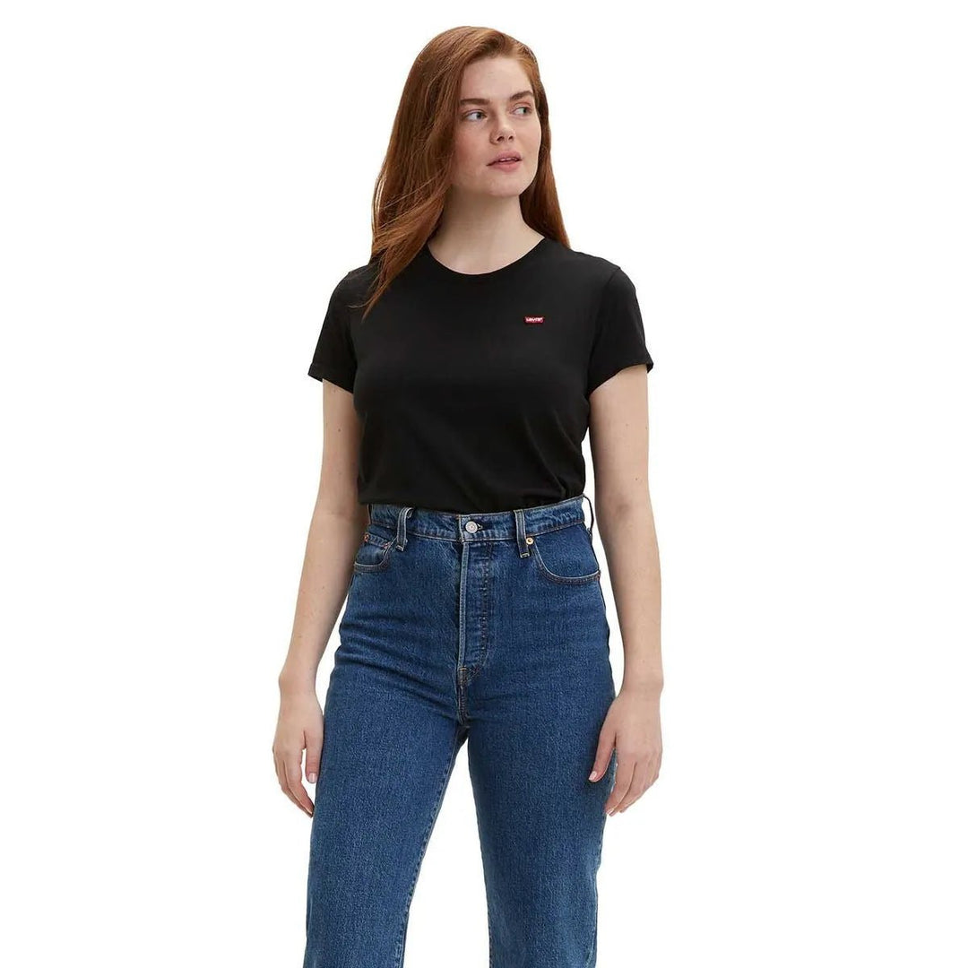 Camiseta Levi's® Perfect Tee - Preta - Strut