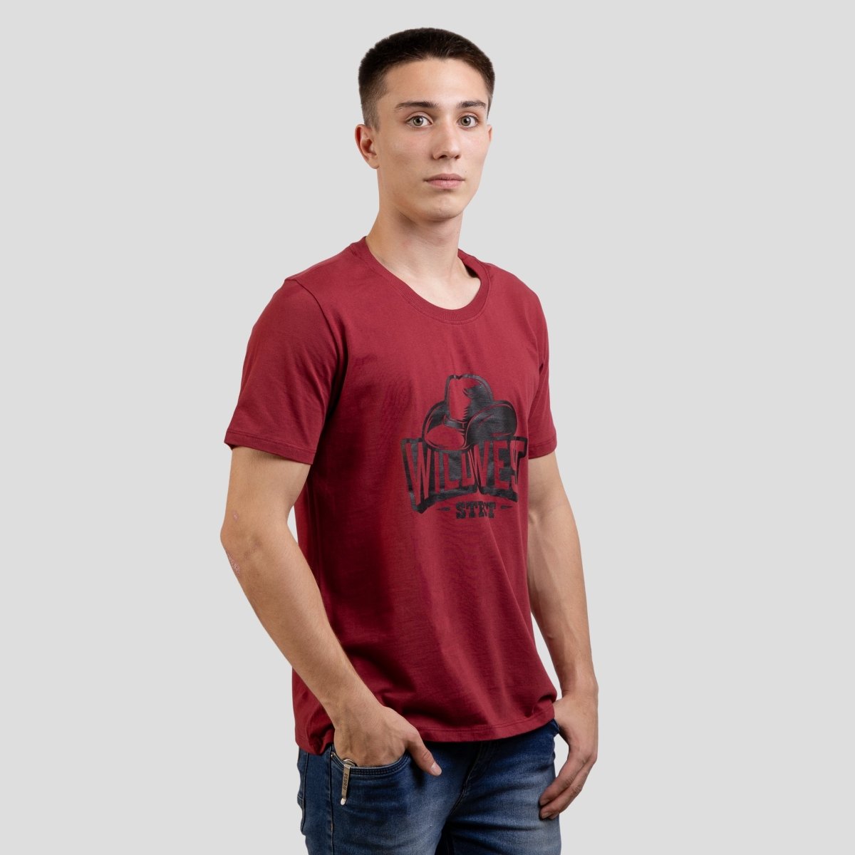 Camiseta Masculina Gola Careca Strut Wildwest - Strut