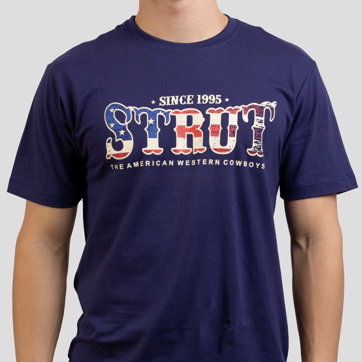 Camiseta Masculina Gola Redonda Strut American Western Cowboys - Strut