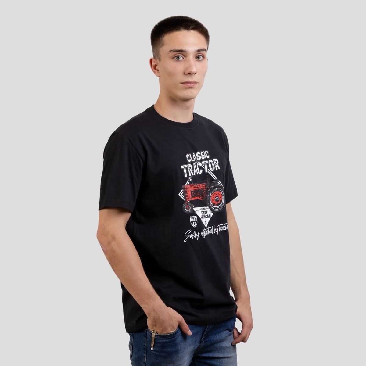 Camiseta Masculina Gola Redonda Strut Classic Tractor - Strut