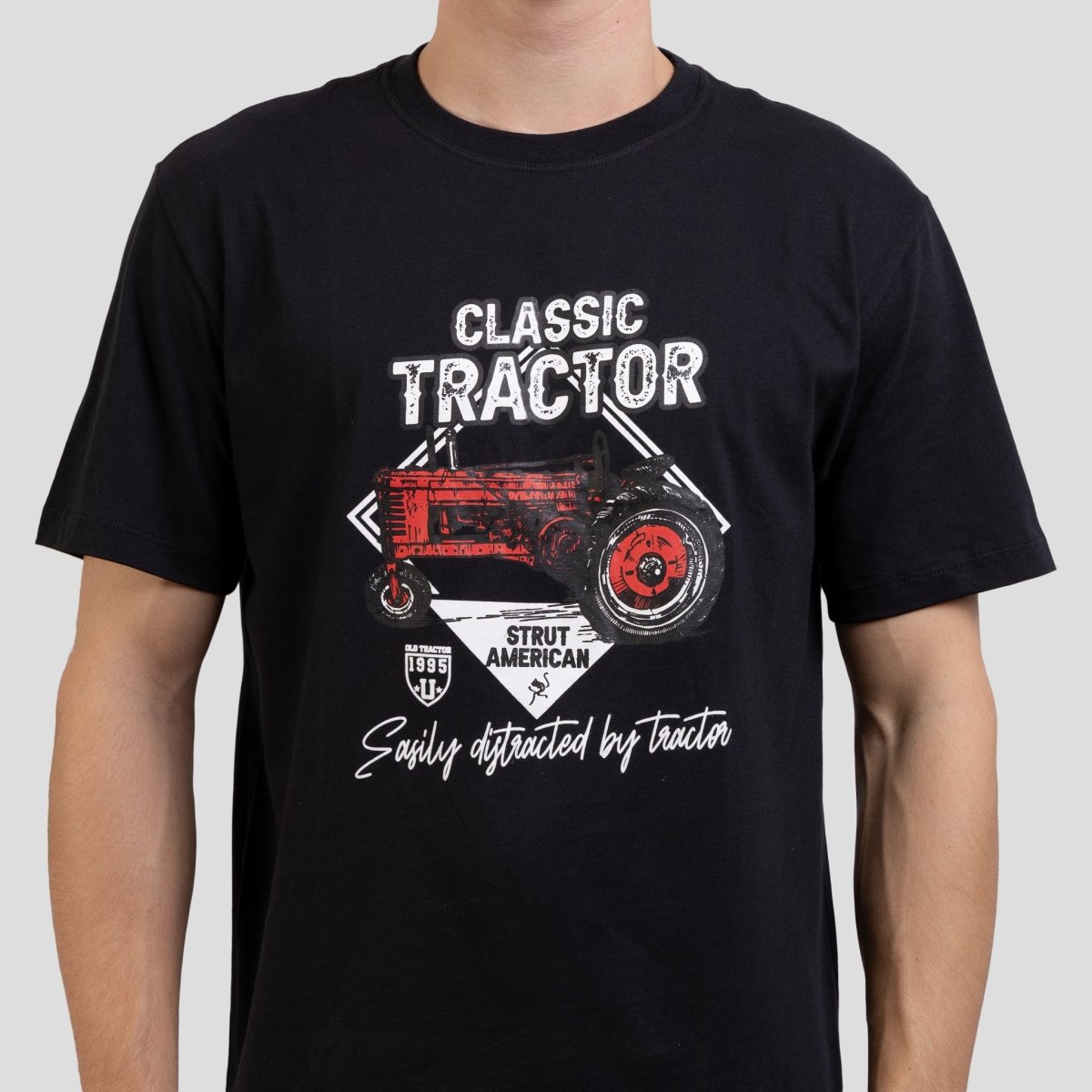 Camiseta Masculina Gola Redonda Strut Classic Tractor - Strut