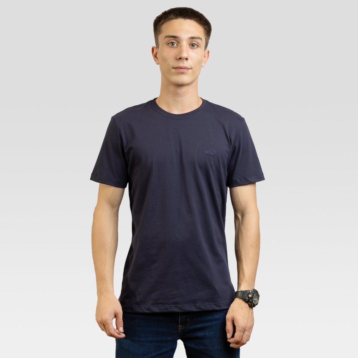 Camiseta Masculina Strut Algodão Pima - Dark - Strut